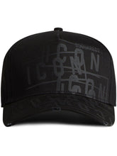 logo-print baseball cap